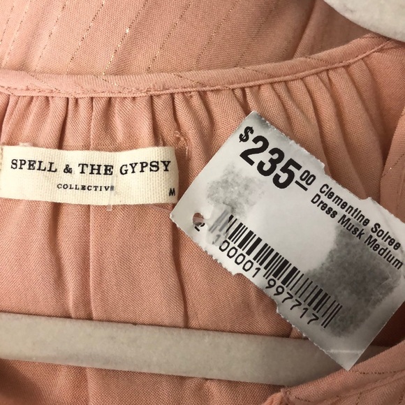 SPELL & THE GIPSY Clementine Soirée peach dress - Picture 5 of 7